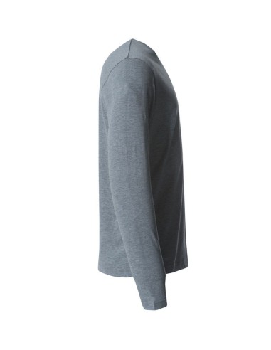 Basic-T L/S - Gris Mélange