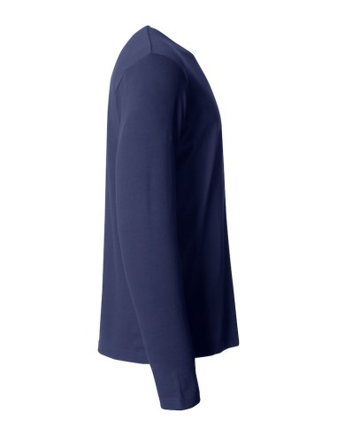 Basic-T L/S - Bleu Foncé
