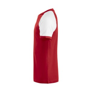 Raglan-T - Rouge & Blanc 2