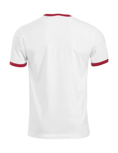 T-shirt Nome - Blanc & Rouge
