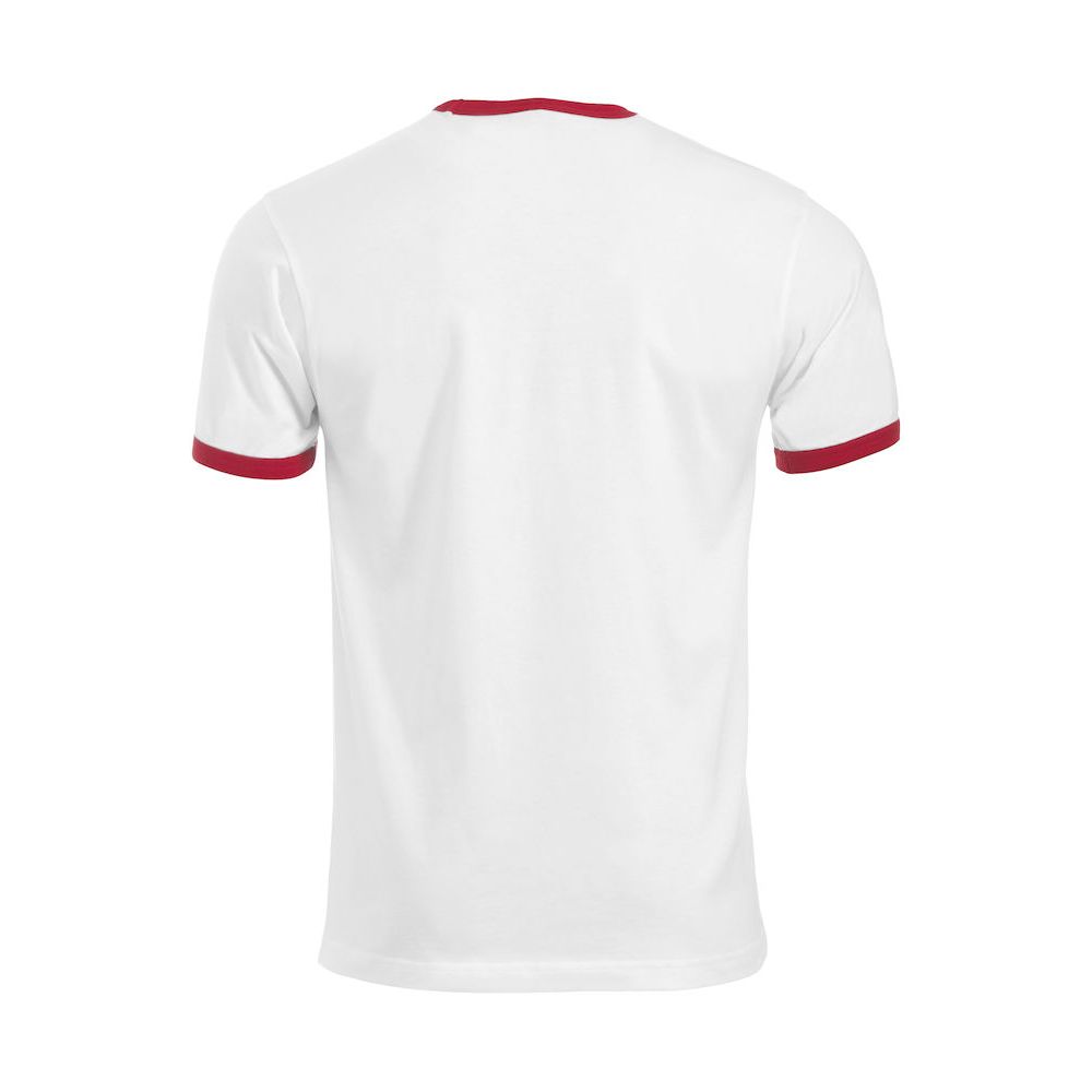T-shirt Nome - Blanc & Rouge