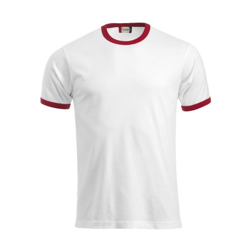 T-shirt Nome - Blanc & Rouge