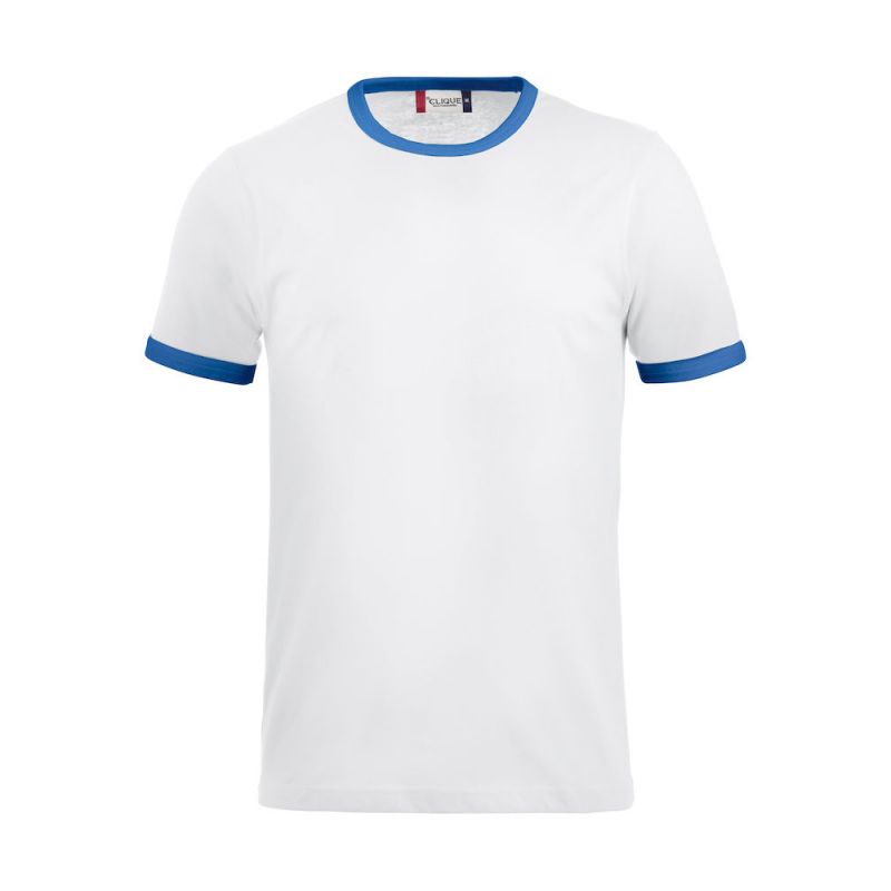 T-shirt Nome - Blanc & Royal