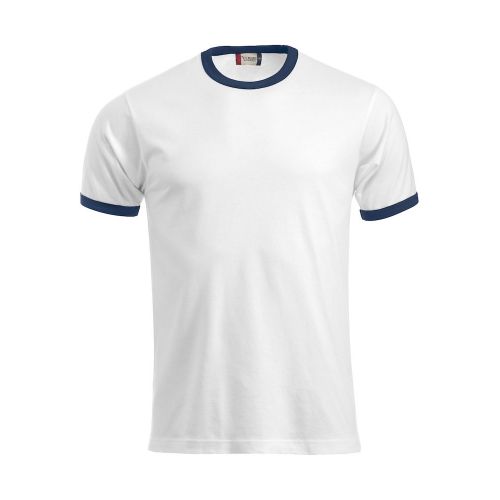 T-shirt Nome - Blanc & Marine