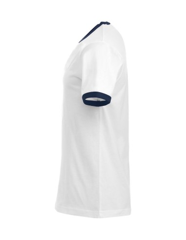 T-shirt Nome - Blanc & Marine