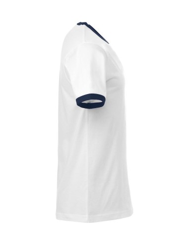 T-shirt Nome - Blanc & Marine