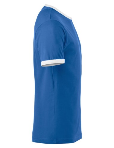 T-shirt Nome - Royal & Blanc