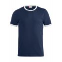 T-shirt Nome - Marine & Blanc