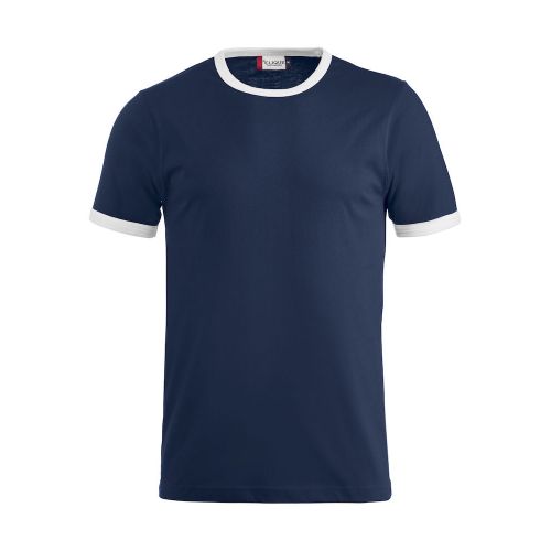 T-shirt Nome - Marine & Blanc