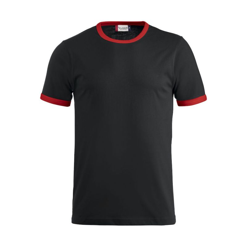 T-shirt Nome - Noir & Rouge