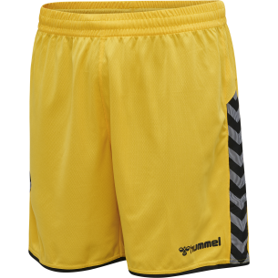 Hummel HML Authentic Shorts - Jaune & Noir
