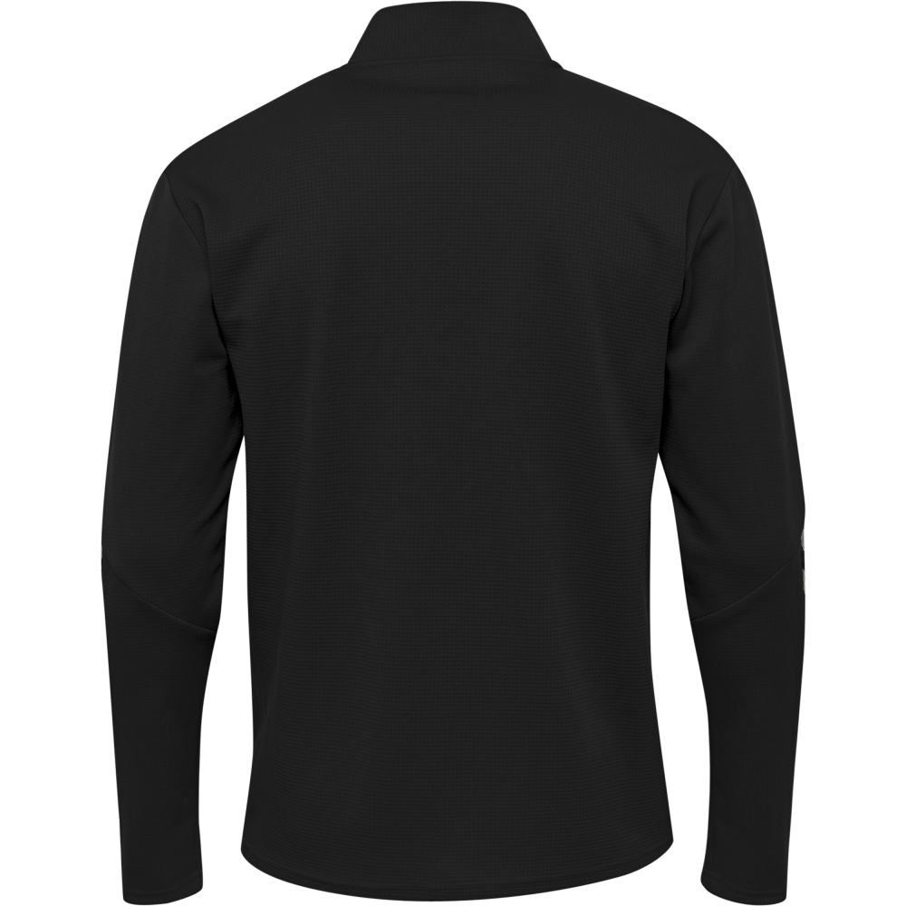Hummel HML Authentic Half Zip Sweatshirt - Noir & Blanc