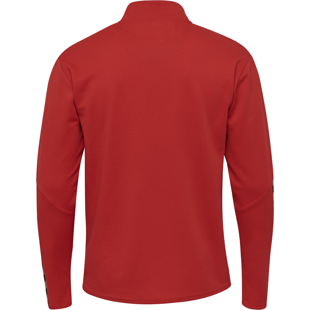 Hummel HML Authentic Half Zip Sweatshirt - Rouge