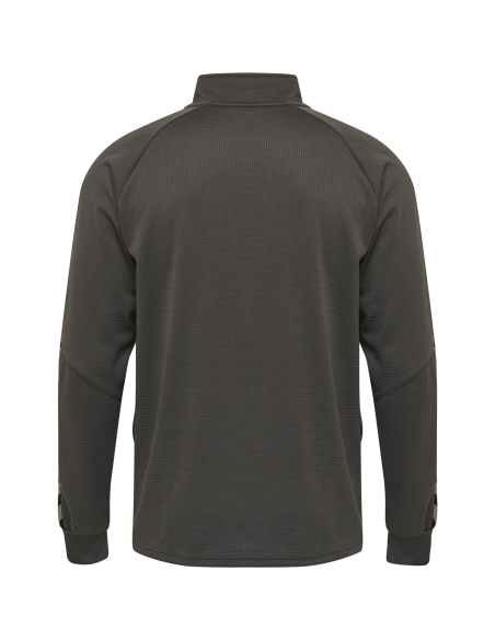 Hummel HML Authentic Poly Zip jacket - Gris & Orange Hummel HML Authentic Poly Zip jacket - Gris & Orange