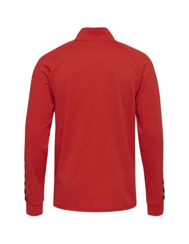 Hummel HML Authentic Poly Zip jacket - Rouge
