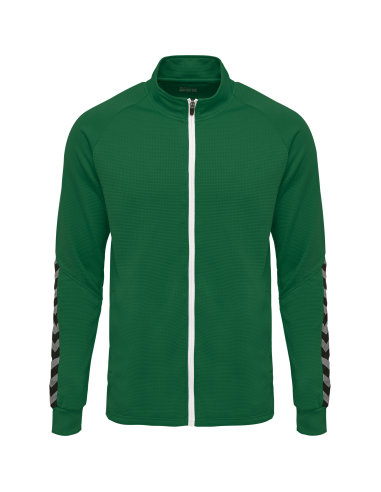 Hummel HML Authentic Poly Zip jacket - Vert