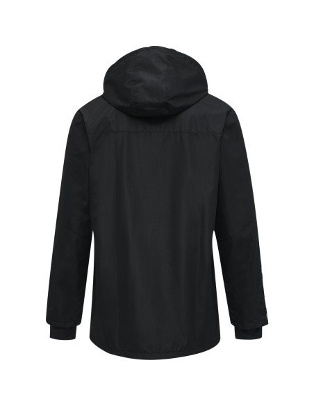 Hummel HML Authentic All-Weather Jacket - Noir & Blanc Hummel HML Authentic All-Weather Jacket - Noir & Blanc