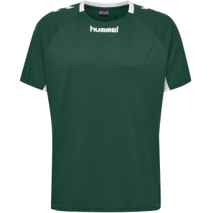 Hummel Core Team Jersey S/S - Vert Foncé