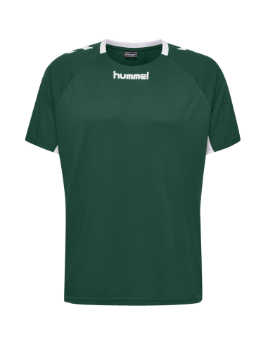 Hummel Core Team Jersey S/S - Vert Foncé