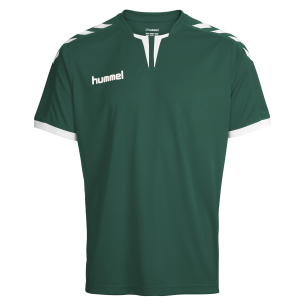 Hummel Core SS Poly Jersey - Vert Foncé