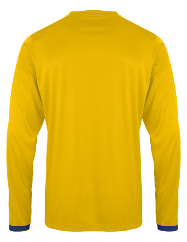 Hummel Core SS Poly Jersey - Jaune & Royal