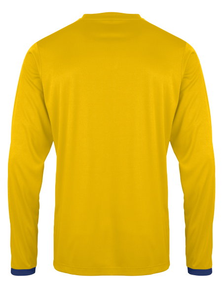 Hummel Core SS Poly Jersey - Jaune & Royal