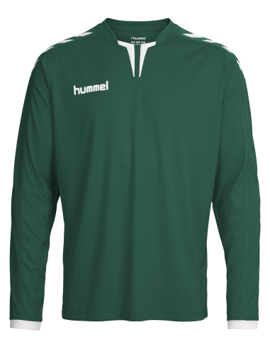 Hummel Core SS Poly Jersey - Vert Foncé