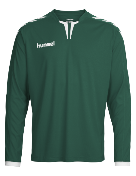 Hummel Core SS Poly Jersey - Vert Foncé