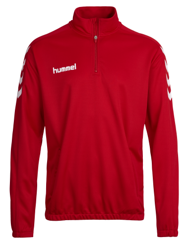 Hummel Core 1/2 Zip Sweat - Rouge