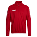 Hummel Core 1/2 Zip Sweat - Rouge