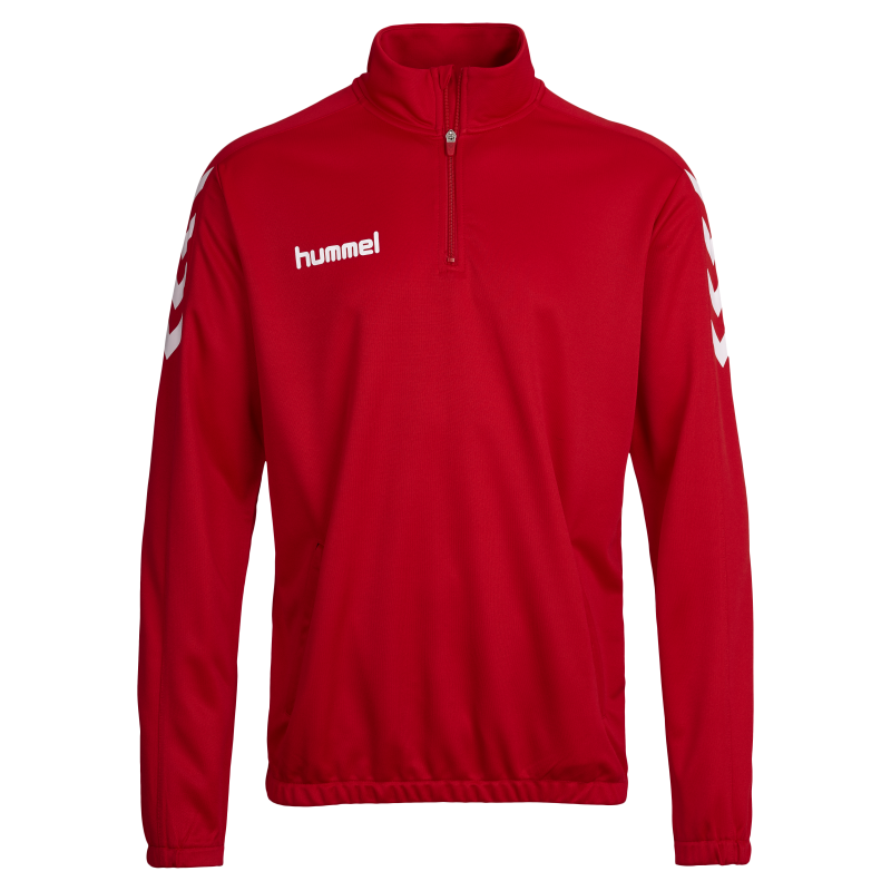 Hummel Core 1/2 Zip Sweat - Rouge