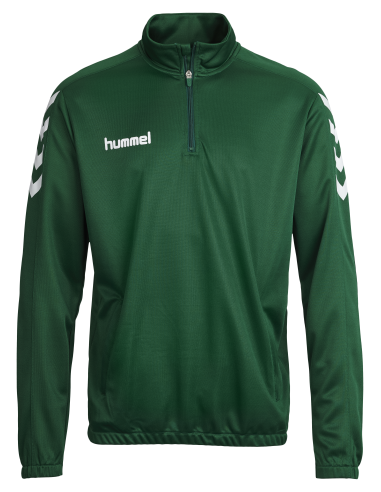 Hummel Core 1/2 Zip Sweat - Vert Foncé