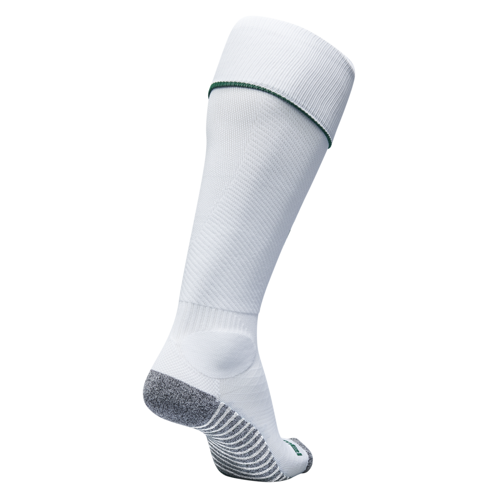 Hummel Pro Football Sock - Blanc & Vert Foncé