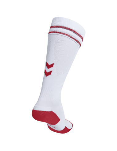 Hummel Element Football Sock - Blanc & Rouge