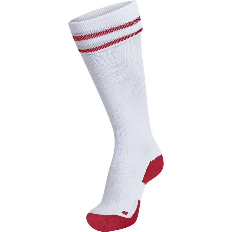 Hummel Element Football Sock - Blanc & Rouge