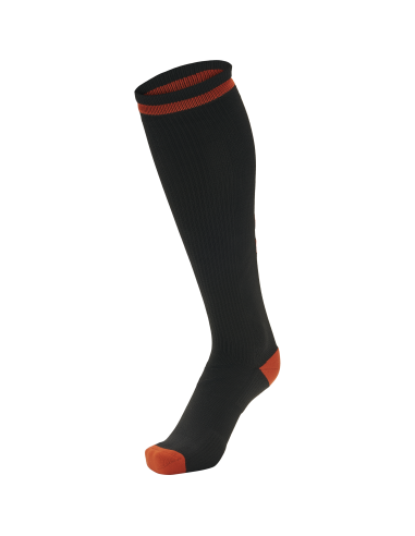 Hummel Elite Indoor Sock High - Noir & Rouge