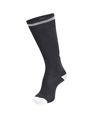 Hummel Elite Indoor Sock High - Noir & Blanc