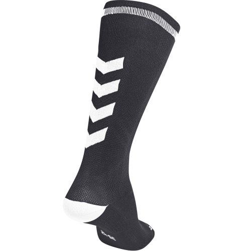 Hummel Elite Indoor Sock High - Noir &amp; Blanc
