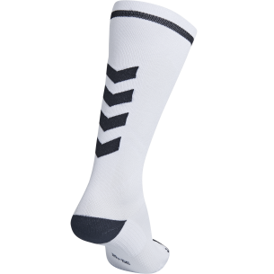 Hummel Elite Indoor Sock High - Blanc & Noir 2