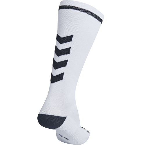 Hummel Elite Indoor Sock High - Blanc &amp; Noir