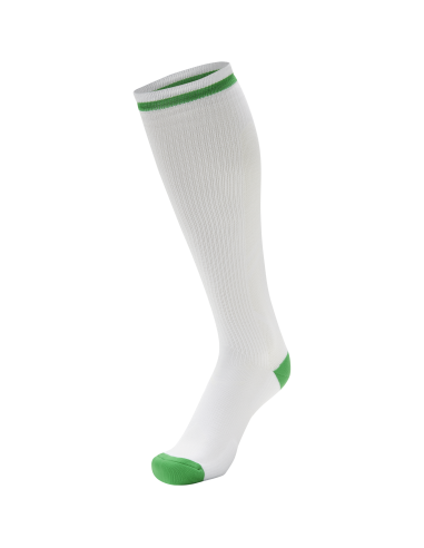 Hummel Elite Indoor Sock High - Blanc & Vert Jelly Bean