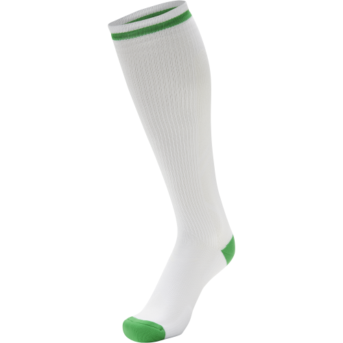 Hummel Elite Indoor Sock High - Blanc & Vert Jelly Bean