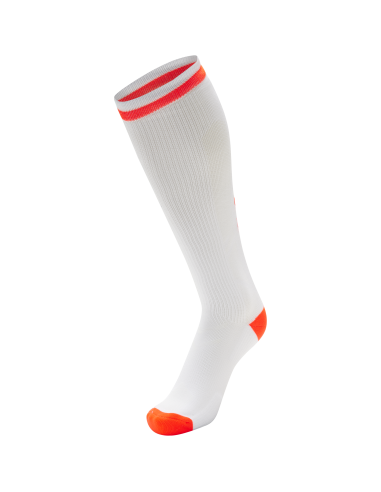 Hummel Elite Indoor Sock High - Blanc & Rouge Diva Pink