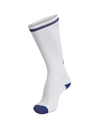 Hummel Elite Indoor Sock High - Blanc & Royal