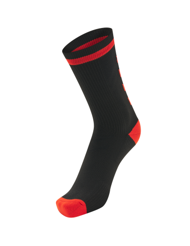 Hummel Elite Indoor Sock Low - Noir & Rouge Diva Pink