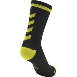 Hummel Elite Indoor Sock Low - Noir & Jaune Blazing 2