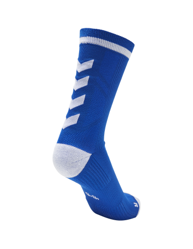 Hummel Elite Indoor Sock Low - Royal & Blanc