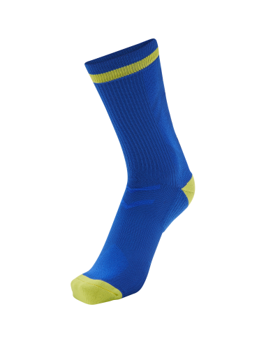 Hummel Elite Indoor Sock Low - Royal & Jaune Blazing