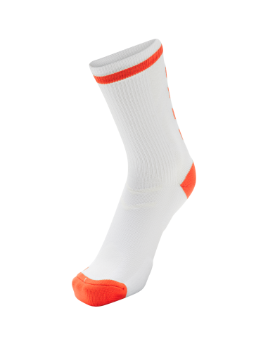 Hummel Elite Indoor Sock Low - Blanc & Rouge Diva Pink