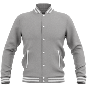 Veste College - Gris chiné